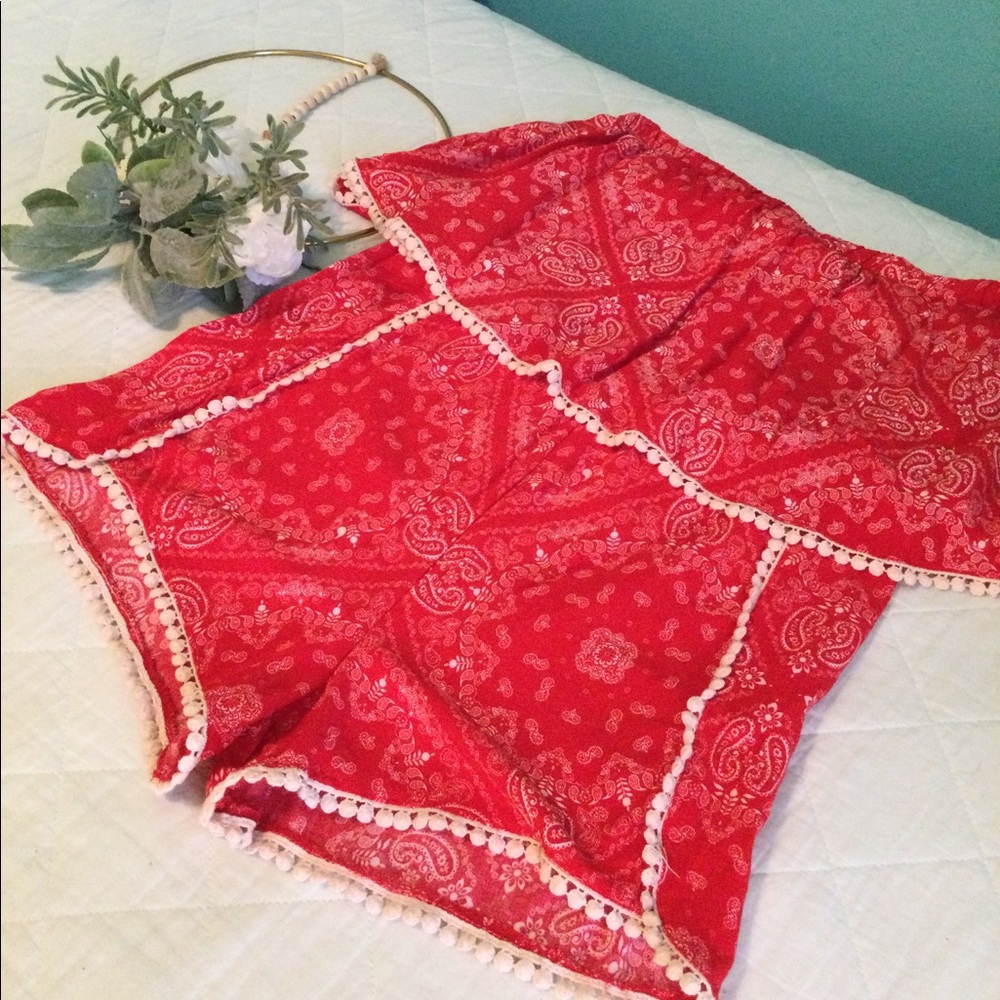 Rue21 Boho Off Shoulder Romper